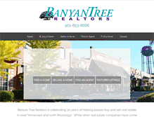 Tablet Screenshot of banyantreerealtors.com